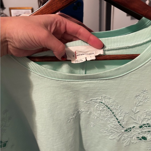 Anthropologie top size large! Perfect condition and quality. Beautiful color! - Picture 3 of 6